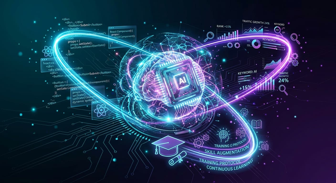 الأعمال المدعومة بالذكاء الاصطناعي: دمج البرمجيات الذكية، التسويق التنبؤي، وتأهيل فرق العمل