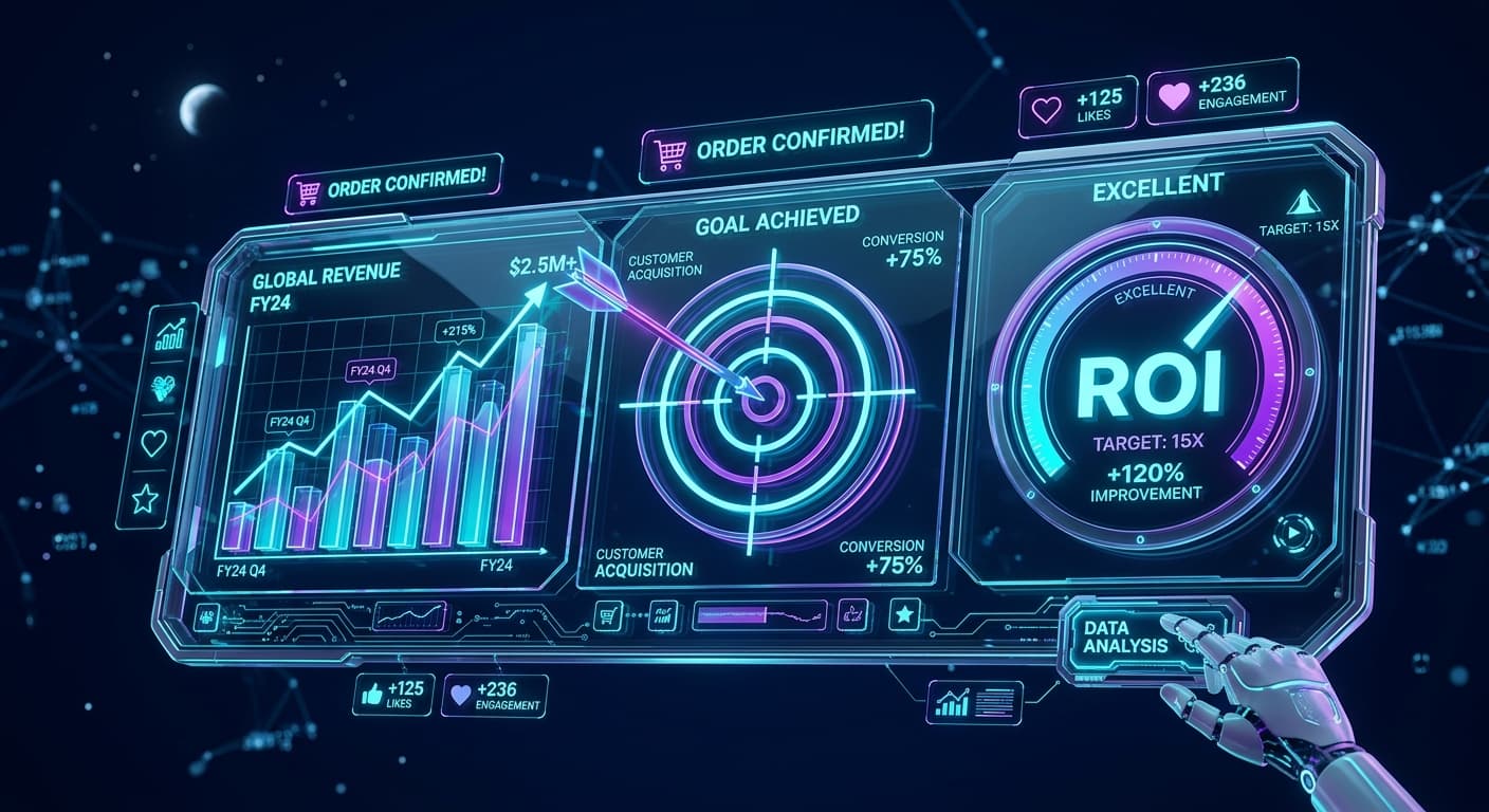 أبعد من مجرد "إعجابات": دليلك للتسويق الرقمي المبني على العائد (ROI) للمصانع والعيادات